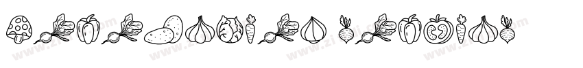 Vegetables Regular字体转换 Vegetables Regular字体转换